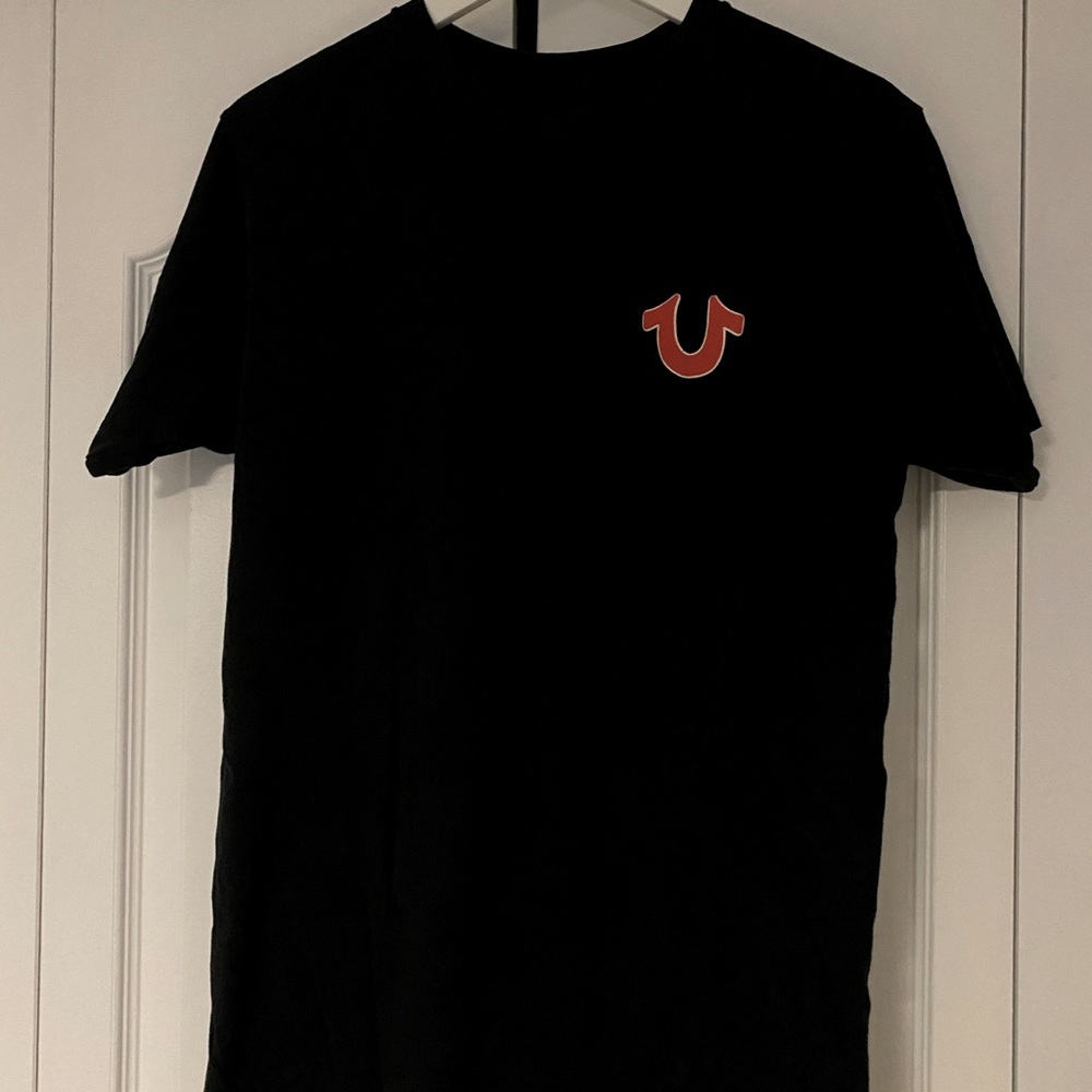 True Religion Logo tee Black